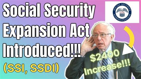 SENATE July 27, 2020. . Social security expansion act 2022 update
